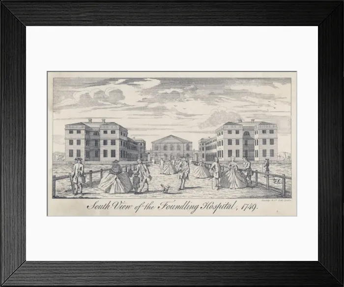 Framed Print : Foundling Hospital Framed Print : Foundling Hospital
