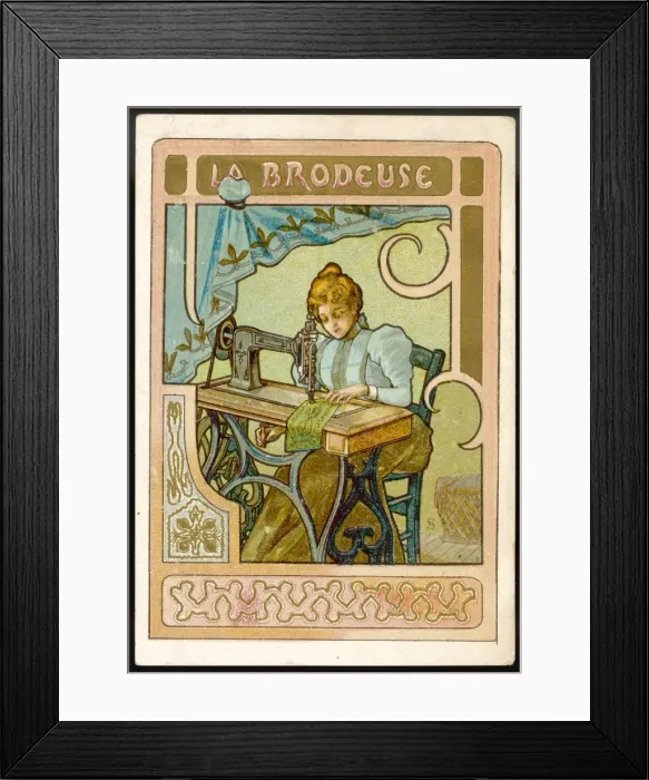 Framed Print : Sempstress (Series) Framed Print : Sempstress (Series)