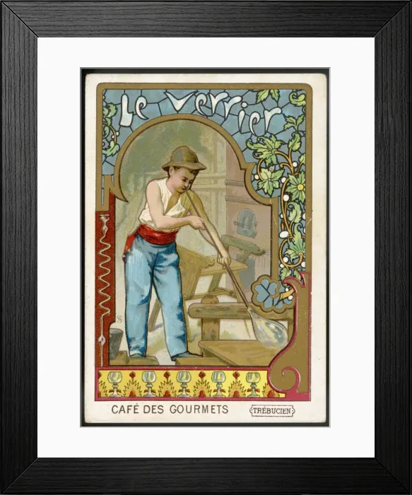 Framed Print : Glassmaker (Series) Framed Print : Glassmaker (Series)