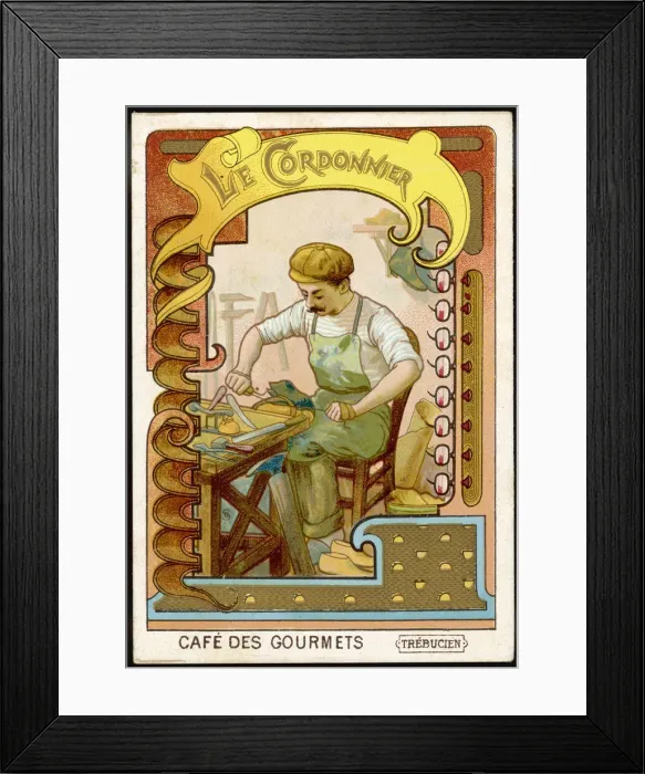 Framed Print : Shoemaker (Series) Framed Print : Shoemaker (Series)