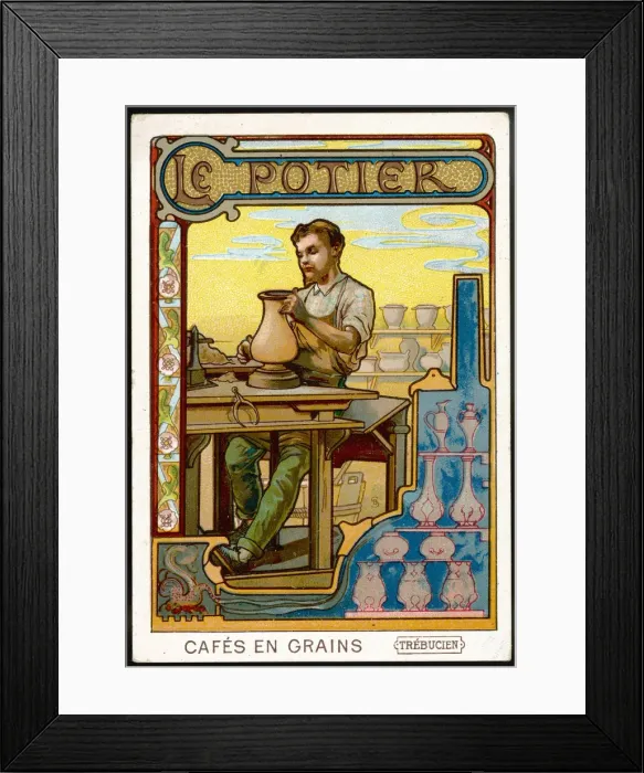 Framed Print : Potter (Series) Framed Print : Potter (Series)