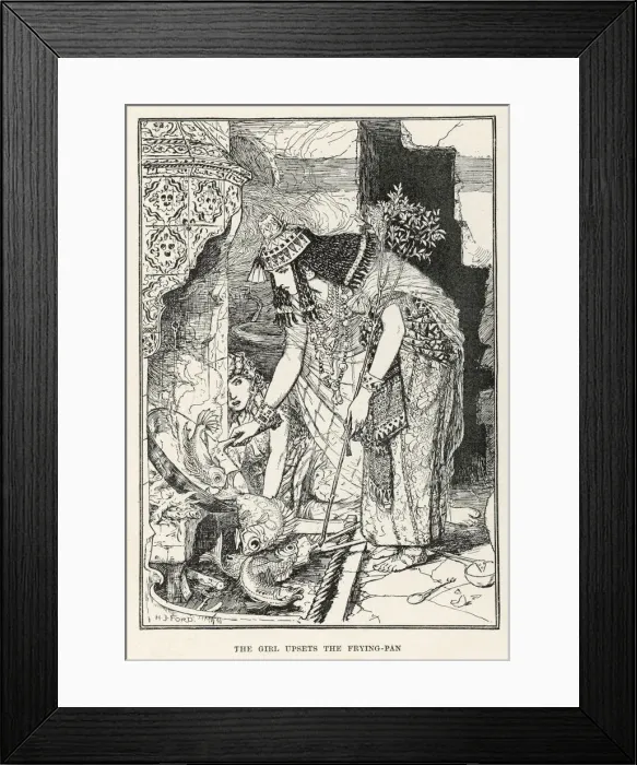 Framed Print : Vizir who was Punished