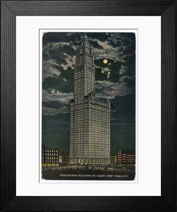 Framed Print : New York / Woolworth Bldg Framed Print : New York / Woolworth Bldg