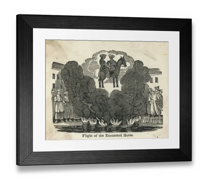 Framed Print : Enchanted Horse Print Framed Print : Enchanted Horse Print