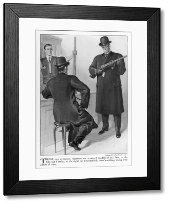 Framed Print : American Overcoats 1907 Framed Print : American Overcoats 1907
