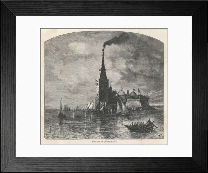 Framed Print : Pharos of Alexandria Framed Print : Pharos of Alexandria