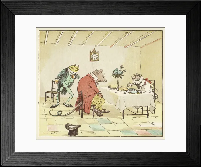 Framed Print : Frog A-Wooing 4 / 4 Framed Print : Frog A-Wooing 4 / 4