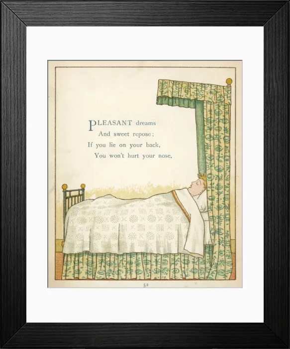 Framed Print : Pleasant Dreams / Bell Framed Print : Pleasant Dreams / Bell