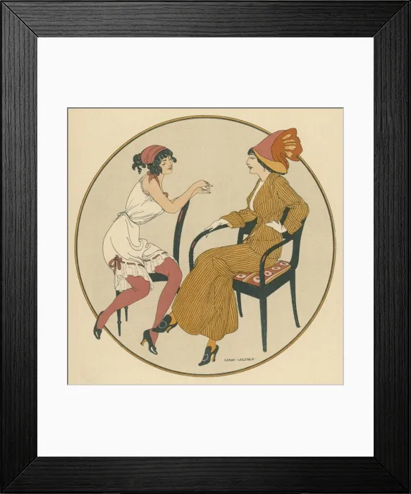 Framed Print : Social / Danish Women 1913 Framed Print : Social / Danish Women 1913