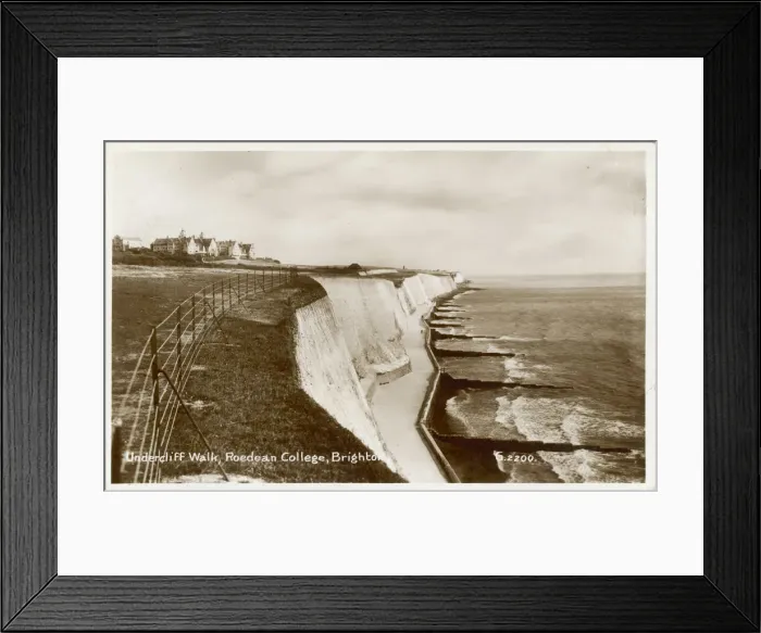 Framed Print : Brighton / Roedean 1947 Framed Print : Brighton / Roedean 1947