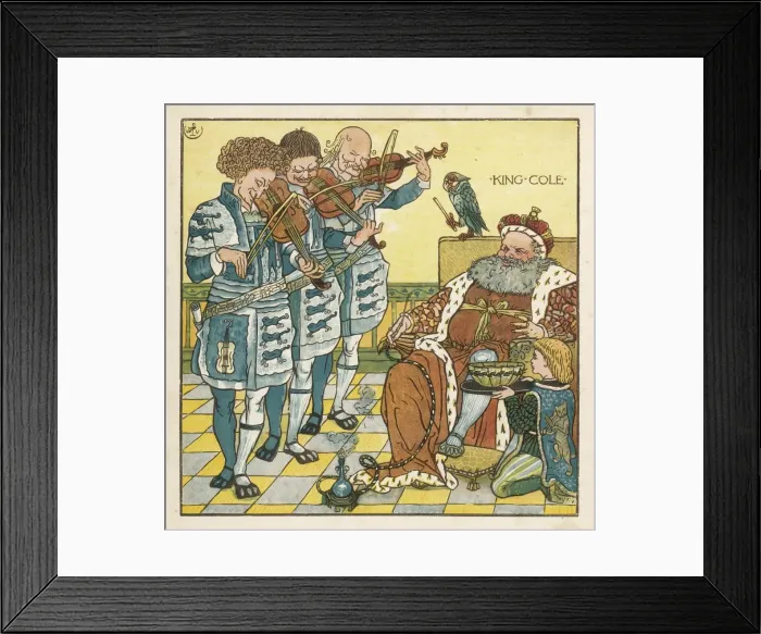 Framed Print : OLD KING COLE CRANE Framed Print : OLD KING COLE CRANE
