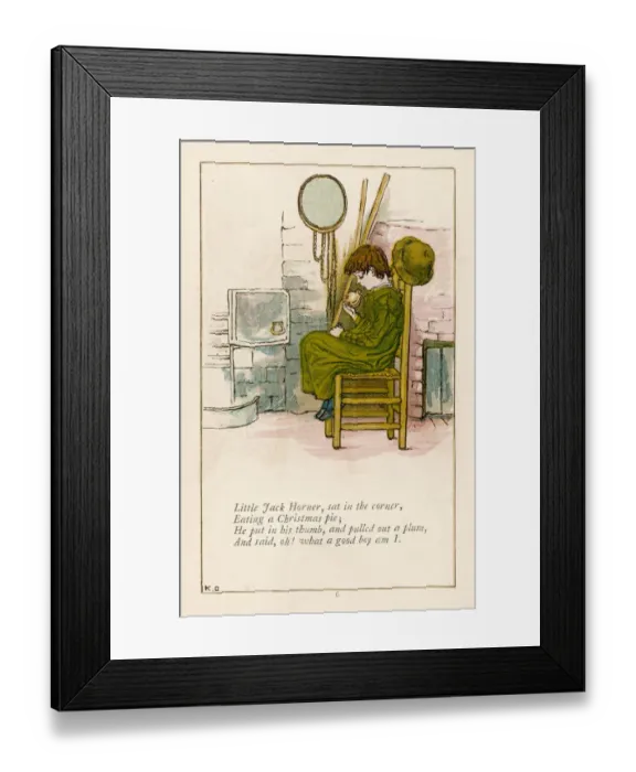 Framed Print : Jack Horner (Greenaway) Framed Print : Jack Horner (Greenaway)
