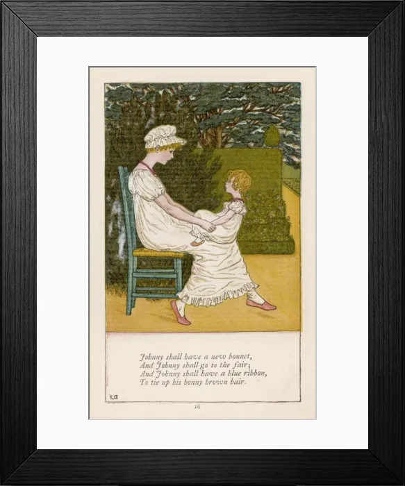 Framed Print : Johnnys New Bonnet Framed Print : Johnnys New Bonnet