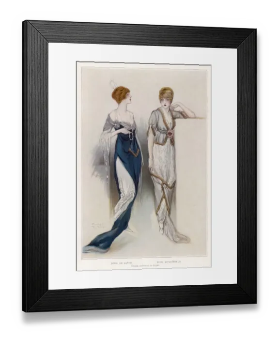 Framed Print : Les Modes 1913 Framed Print : Les Modes 1913