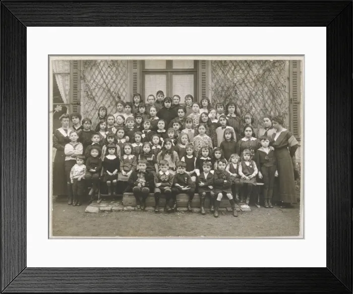 Framed Print : French School Photo 19C Framed Print : French School Photo 19C
