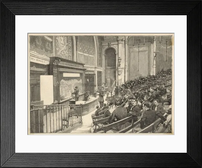 Framed Print : Ecole Poly Paris 1894 Framed Print : Ecole Poly Paris 1894