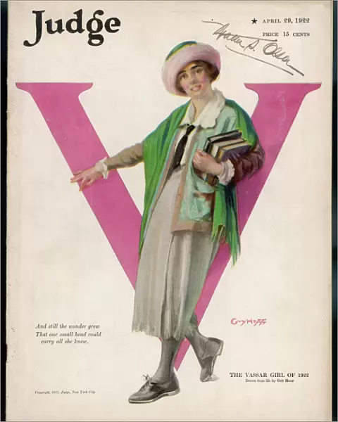 Vassar College Girl 1922