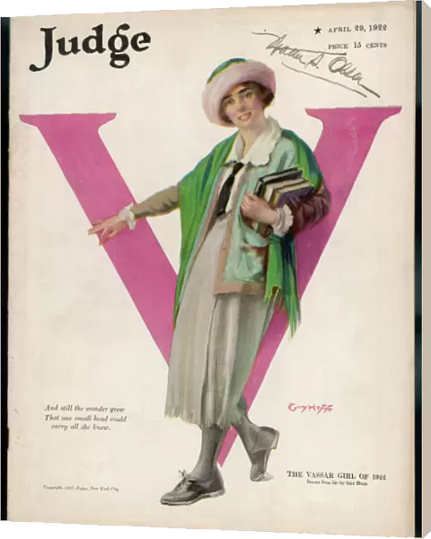 Vassar College Girl 1922