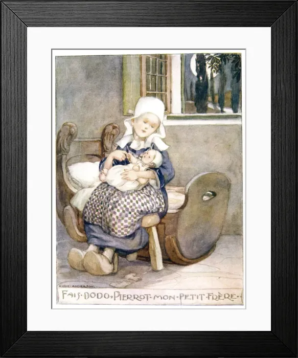 Framed Print : Fais Dodo, Pierrot Framed Print : Fais Dodo, Pierrot