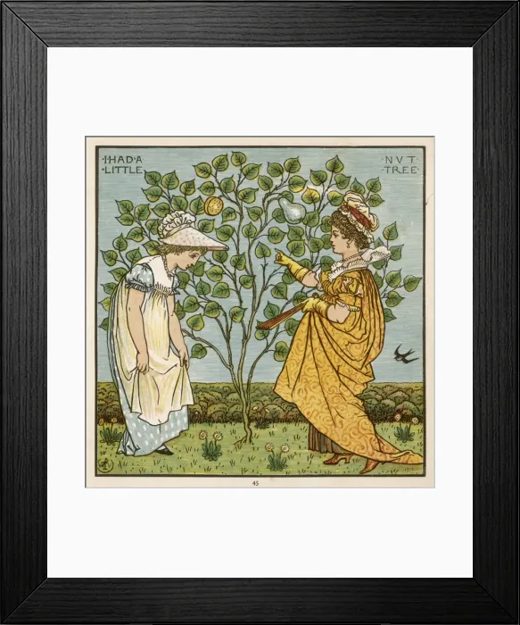 Framed Print : Little Nut Tree (Crane) Framed Print : Little Nut Tree (Crane)