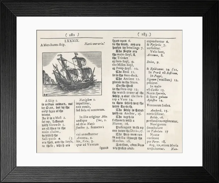 Framed Print : A Merchants Ship Framed Print : A Merchants Ship