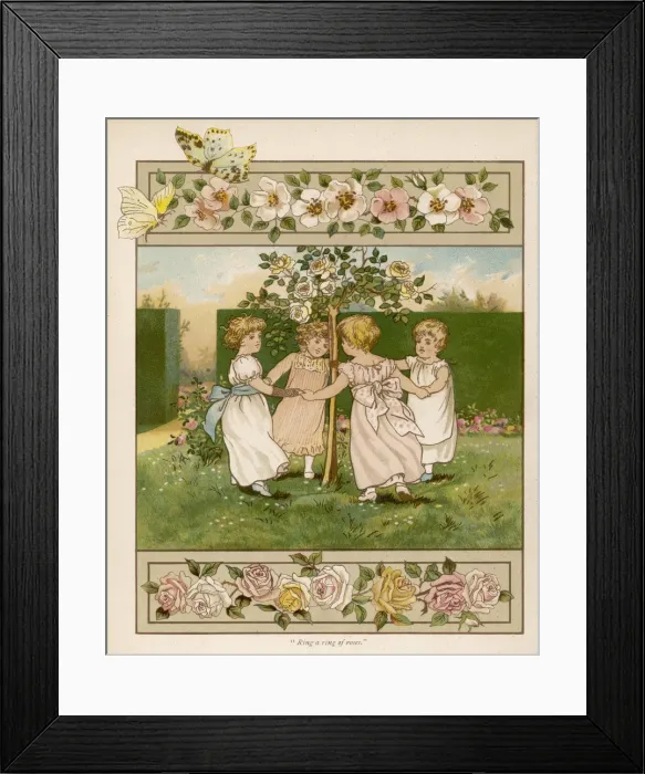 Framed Print : Ring O roses (Bennett) Framed Print : Ring O roses (Bennett)