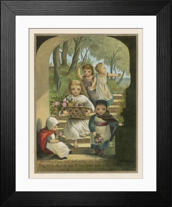 Framed Print : Our Roses Bloom / Boyle Framed Print : Our Roses Bloom / Boyle