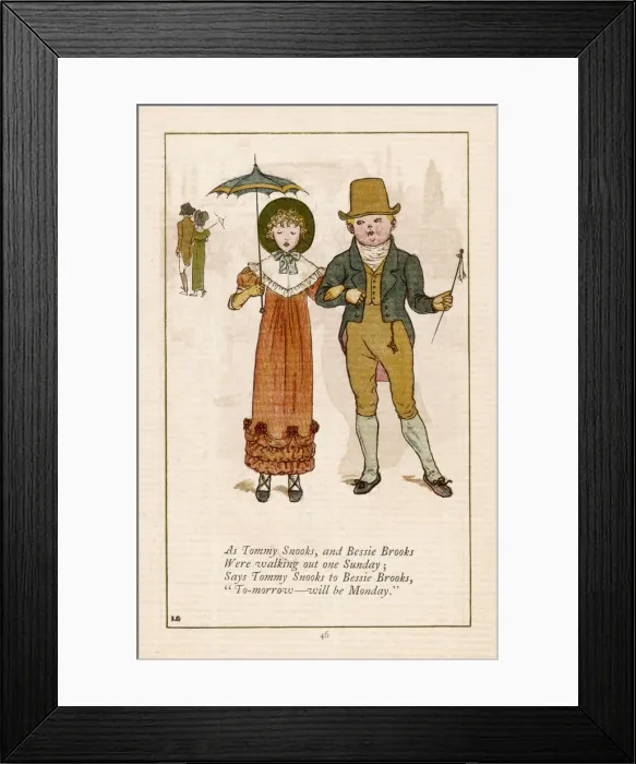 Framed Print : AS TOMMY SNOOKS... 1881 Framed Print : AS TOMMY SNOOKS... 1881