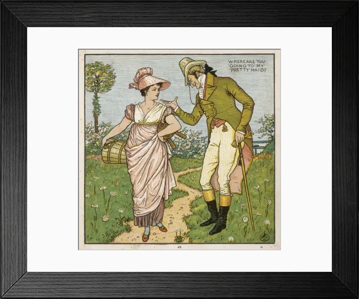 Framed Print : Where are you Going (Wc) Framed Print : Where are you Going (Wc)