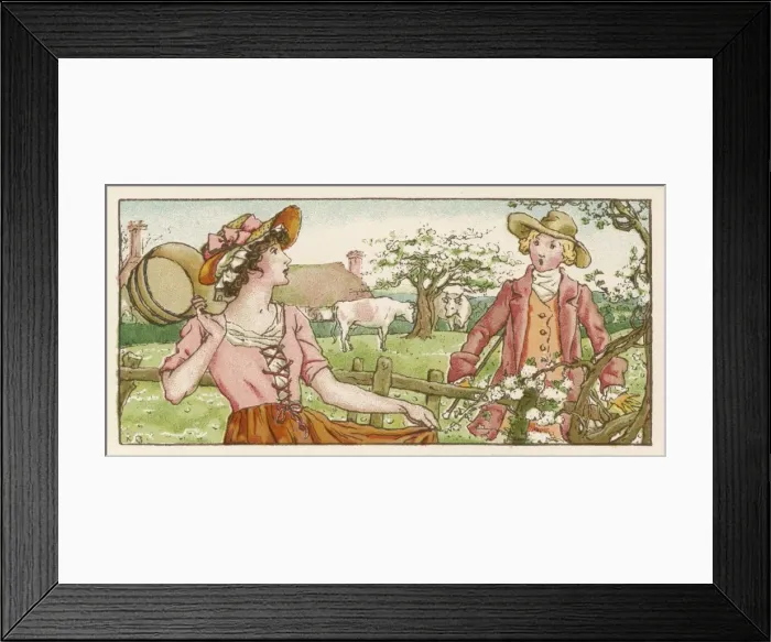 Framed Print : Where are you Going (Kg) Framed Print : Where are you Going (Kg)