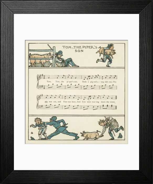 Framed Print : Tom Pipers Son / Crane Framed Print : Tom Pipers Son / Crane