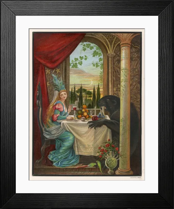 Framed Print : Beauty / Beast (Boyle 1) Framed Print : Beauty / Beast (Boyle 1)