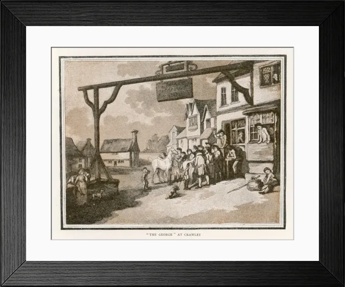 Framed Print : Social / Horse Sale C1790 Framed Print : Social / Horse Sale C1790
