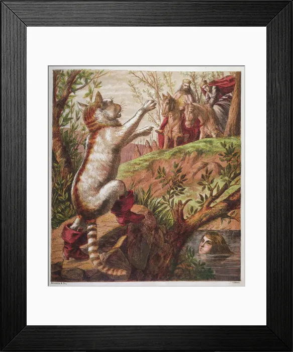 Framed Print : Puss in Boots - 3 Framed Print : Puss in Boots - 3