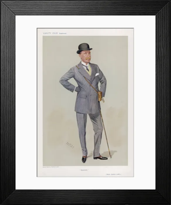 Framed Print : Loder by Spy, 1906 Framed Print : Loder by Spy, 1906