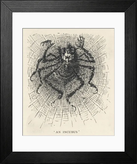 Framed Print : Du Maurier / Trilby / 1894 Framed Print : Du Maurier / Trilby / 1894