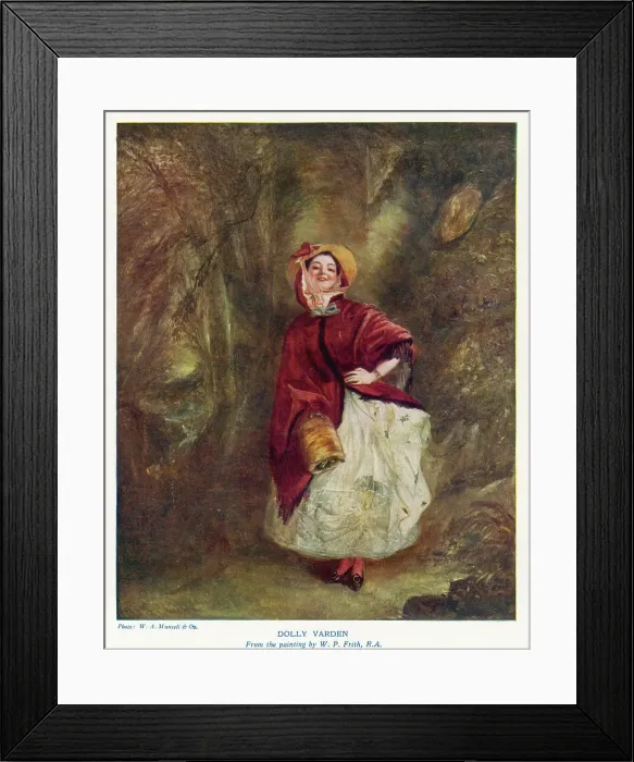 Framed Print : Dickens / Barnaby Rudge Framed Print : Dickens / Barnaby Rudge