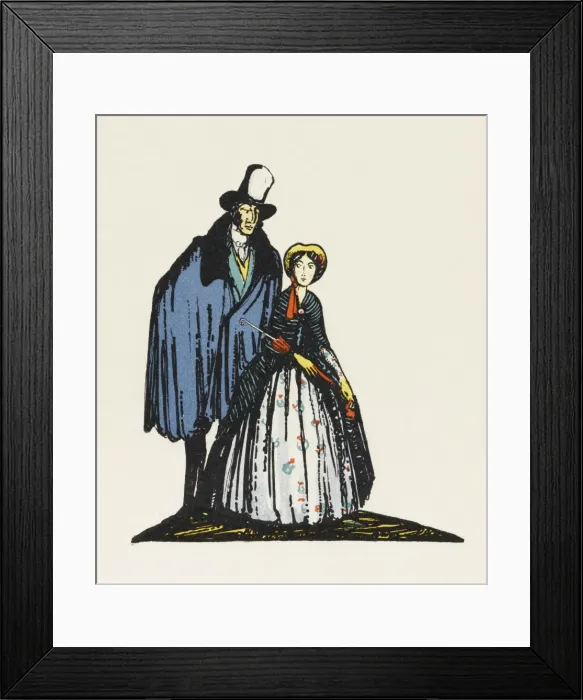 Framed Print : Dickens / Little Dorrit Framed Print : Dickens / Little Dorrit