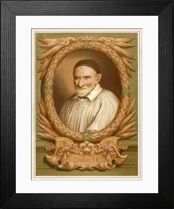 Framed Print : Vincent De Paul (Dev Cd) Framed Print : Vincent De Paul (Dev Cd)