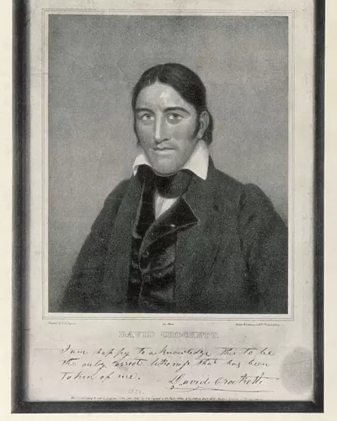 DAVY CROCKETT 1786-1836