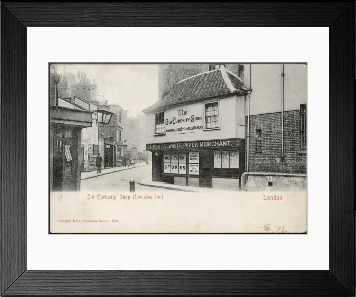Framed Print : Old Curiosity Shop Framed Print : Old Curiosity Shop