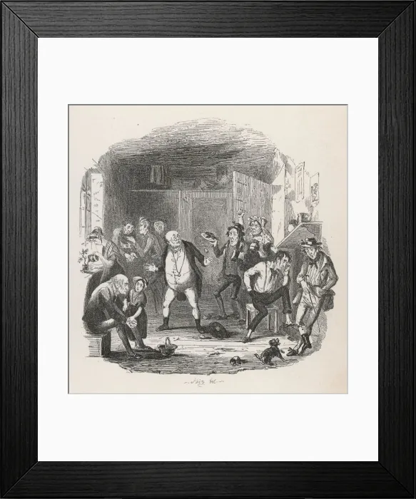 Framed Print : Dickens / Pickwick Papers Framed Print : Dickens / Pickwick Papers