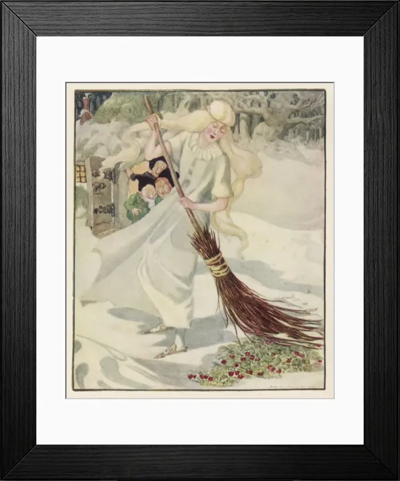 Framed Print : The Three Little Men Framed Print : The Three Little Men