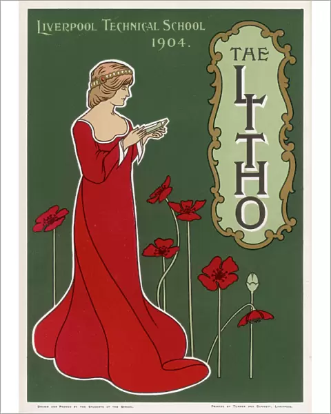 Art Nouveau Lady 1904