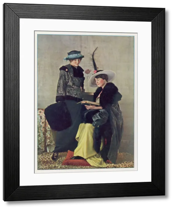 Framed Print : Furs / Grunwaldt / Plate 3 Framed Print : Furs / Grunwaldt / Plate 3
