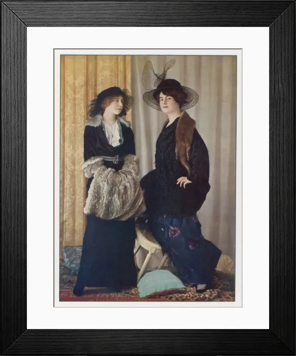 Framed Print : Furs / Grunwaldt / Plate 4 Framed Print : Furs / Grunwaldt / Plate 4