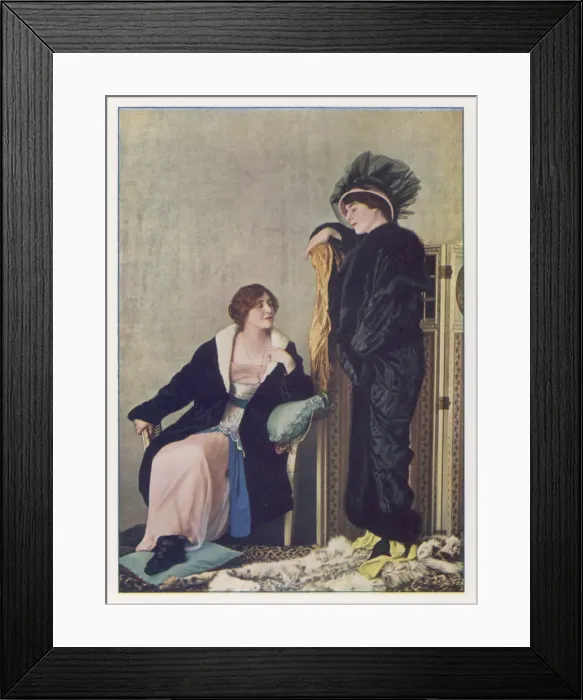 Framed Print : Furs / Grunwaldt / Plate 5 Framed Print : Furs / Grunwaldt / Plate 5