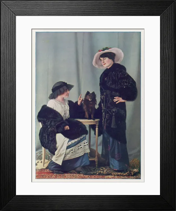 Framed Print : Furs / Grunwaldt / Plate 9 Framed Print : Furs / Grunwaldt / Plate 9