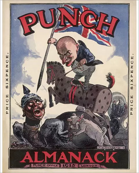 Ww1 Cartoon  /  Punch 1915