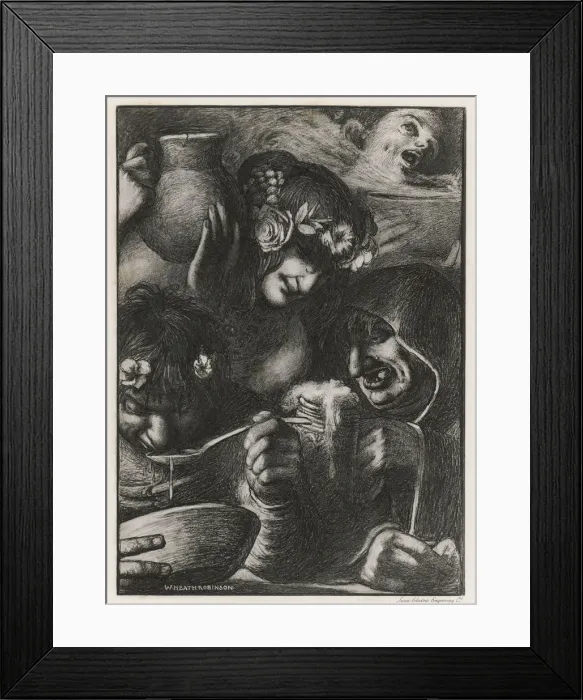 Framed Print : Pantagruel & Gargantua Framed Print : Pantagruel & Gargantua